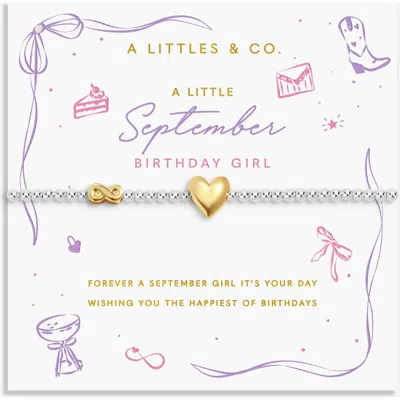 A Littles & Co. Birth Month A Little Bracelet In Multi