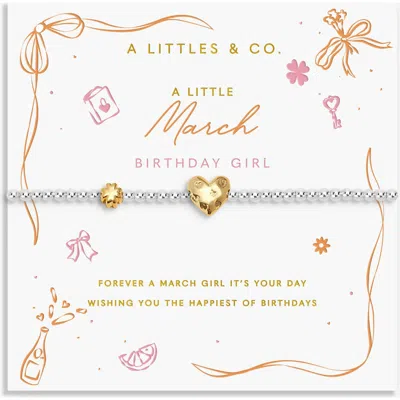 A Littles & Co. Birth Month A Little Bracelet In Multi