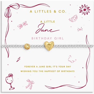 A Littles & Co. Birth Month A Little Bracelet In Multi