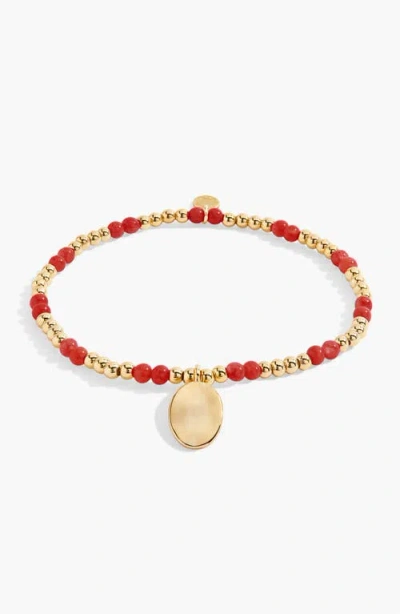 A Littles & Co. A Littles & Co Birthstone A Little January Bracelet