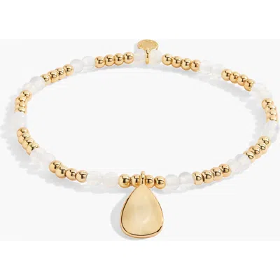 A Littles & Co. A Littles & Co Birthstone A Little June Bracelet