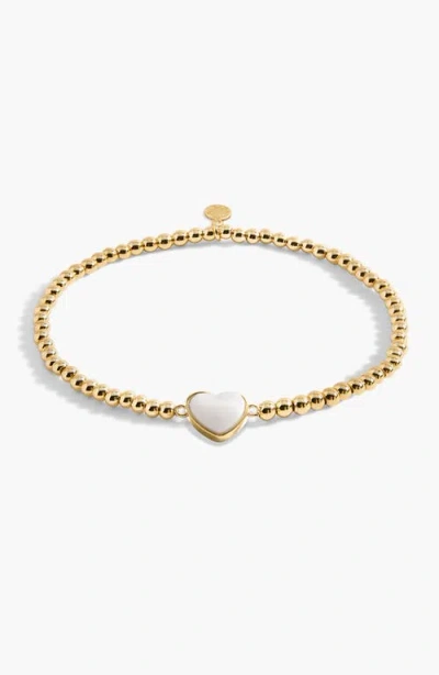 A Littles & Co. A Littles & Co Gold A Little 'marvelous Mom' Bracelet
