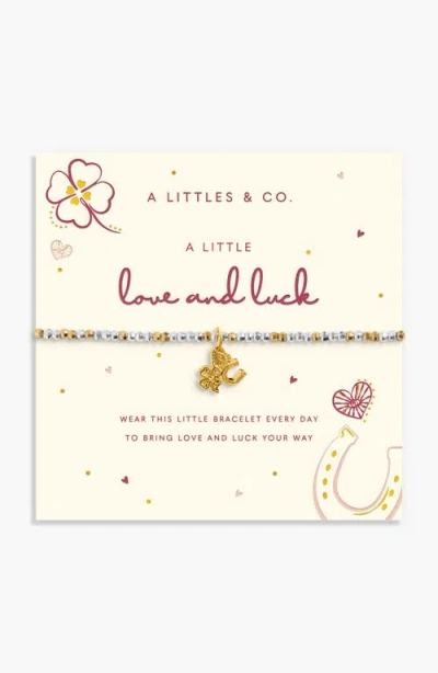 A Littles & Co. A Littles & Co Little Stories 'love And Luck' Bracelet In Mixed