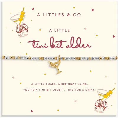 A Littles & Co. A Littles & Co Little Stories 'tini Bit Older' Bracelet In Multi