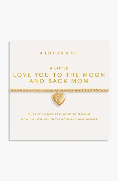 A Littles & Co. Mother's Day A Little Bracelet In Gold