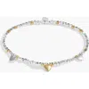 A Littles & Co. A Littles & Co Sparkle Confetti A Little 'fabulous Friend' Bracelet In Silver And Gold-tone Plating In Silver