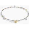 A Littles & Co. A Littles & Co Sparkle Confetti A Little 'wonderful Mom' Bracelet In Silver And Gold-tone Plating In Silver