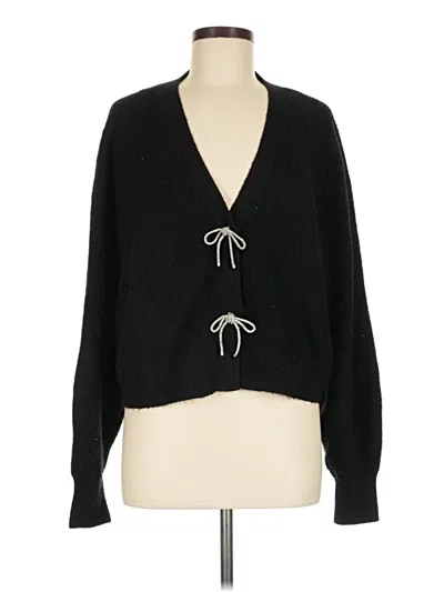 Pre-owned A Loves A Cardigan Sweater In Black