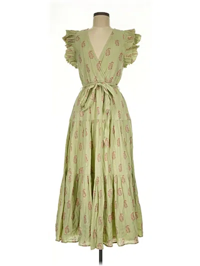 Pre-owned A Loves A Casual Dress In Green