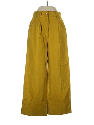 Pre-owned A Loves A Linen Pants In Yellow