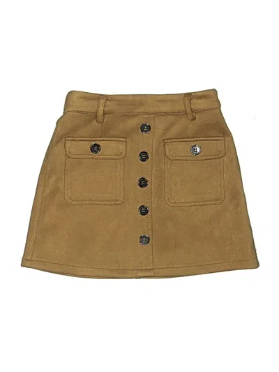 Pre-owned A Loves A Kids' Skirt In Tan