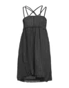 A Me Short Dresses In Black