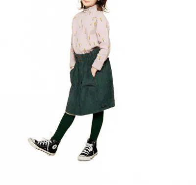 A Monday In Copenhagen Kids' Sissi Blouse In Cloud Print In Black