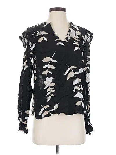 Pre-owned A New Day 3/4 Sleeve Blouse In Black