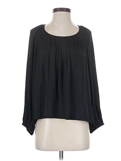 A New Day 3/4 Sleeve Blouse In Black