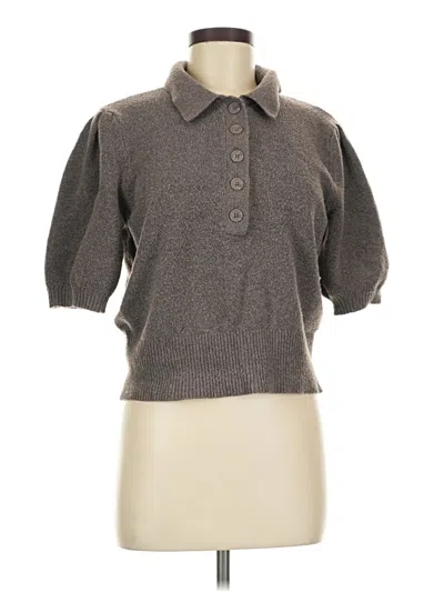 Pre-owned A New Day 3/4 Sleeve Blouse In Gray