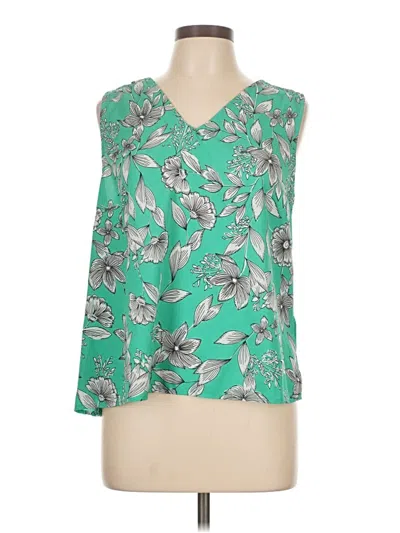 Pre-owned A New Day 3/4 Sleeve Blouse In Green