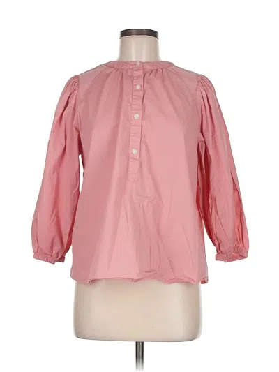 Pre-owned A New Day 3/4 Sleeve Blouse In Pink