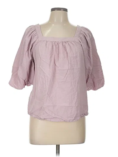 Pre-owned A New Day 3/4 Sleeve Blouse In Pink