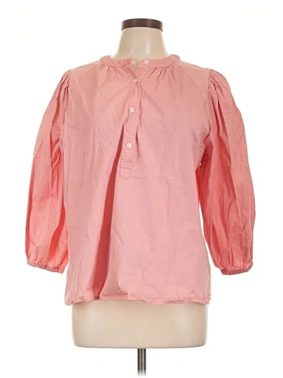 Pre-owned A New Day 3/4 Sleeve Blouse In Pink