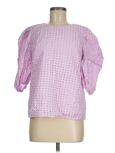 Pre-owned A New Day 3/4 Sleeve Blouse In Pink