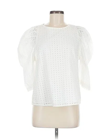 Pre-owned A New Day 3/4 Sleeve Blouse In White