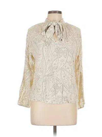 Pre-owned A New Day 3/4 Sleeve Blouse In White