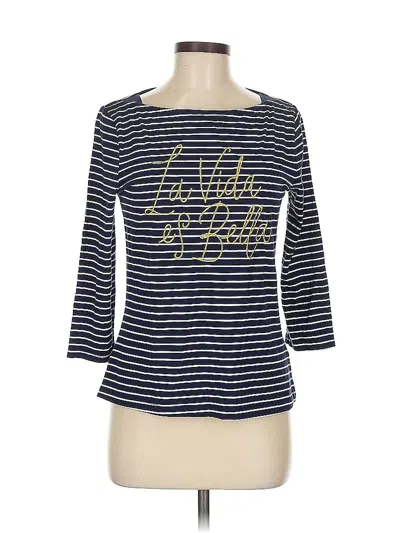 Pre-owned A New Day 3/4 Sleeve T-shirt In Blue