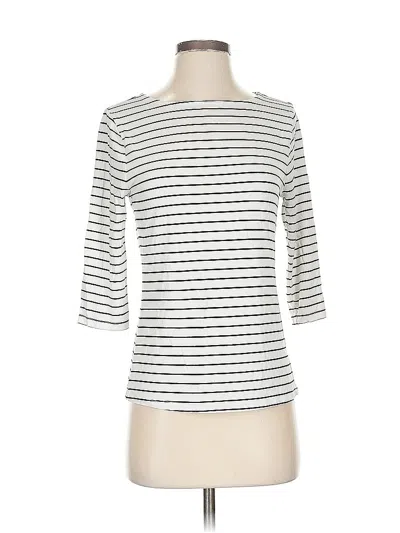 Pre-owned A New Day 3/4 Sleeve T-shirt In White