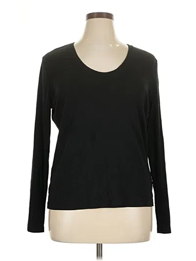 Pre-owned A New Day 3/4 Sleeve T-shirt In Black