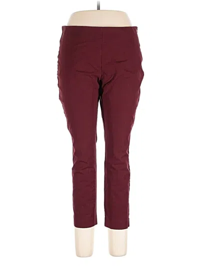 Pre-owned A New Day Active Pants In Burgundy