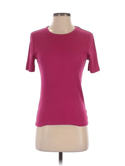 Pre-owned A New Day Active T-shirt In Burgundy