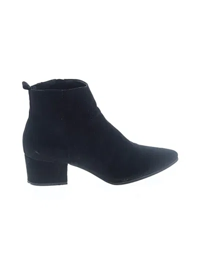Pre-owned A New Day Ankle Boots In Black
