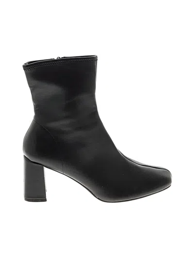 Pre-owned A New Day Ankle Boots In Black
