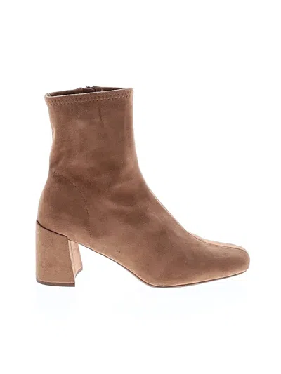 Pre-owned A New Day Ankle Boots In Brown