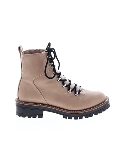 Pre-owned A New Day Ankle Boots In Tan