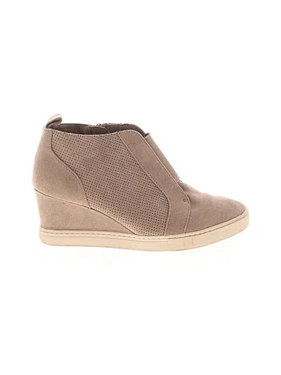 Pre-owned A New Day Ankle Boots In Tan