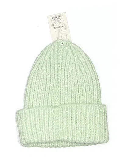 A New Day Beanie Hat In Green