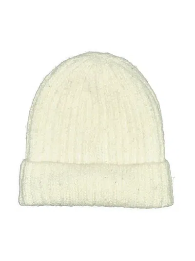 Pre-owned A New Day Beanie Hat In Ivory