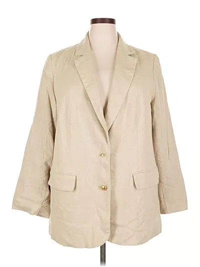 Pre-owned A New Day Blazer Jacket In Brown