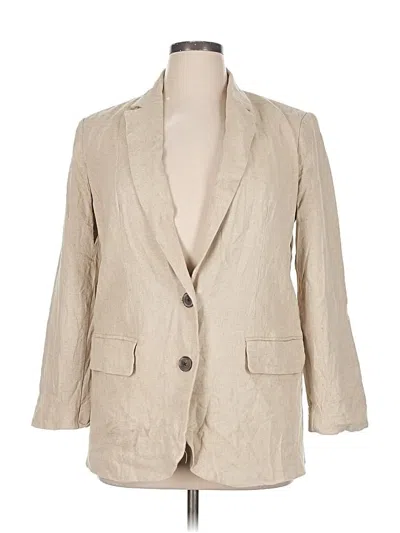 Pre-owned A New Day Blazer Jacket In Brown