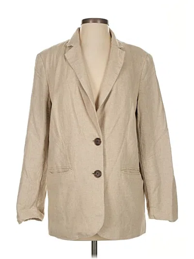 Pre-owned A New Day Blazer Jacket In Brown