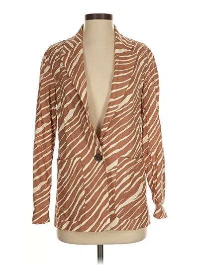 Pre-owned A New Day Blazer Jacket In Brown