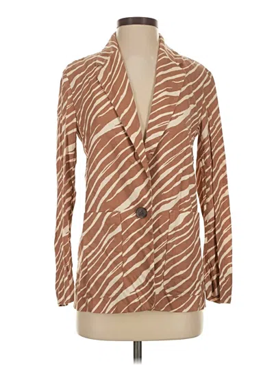 Pre-owned A New Day Blazer Jacket In Brown