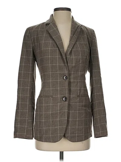 Pre-owned A New Day Blazer Jacket In Brown