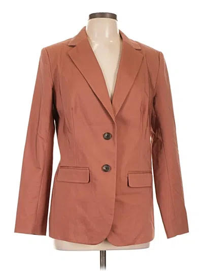 Pre-owned A New Day Blazer Jacket In Brown