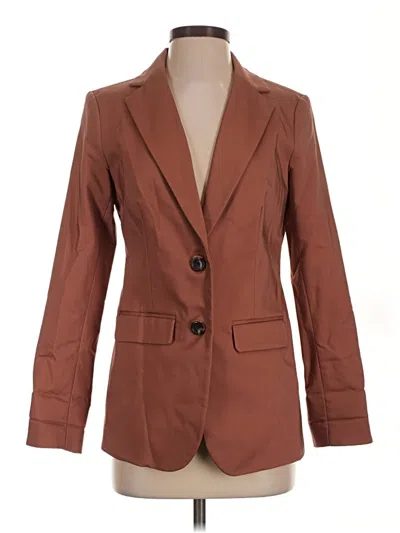 Pre-owned A New Day Blazer Jacket In Brown