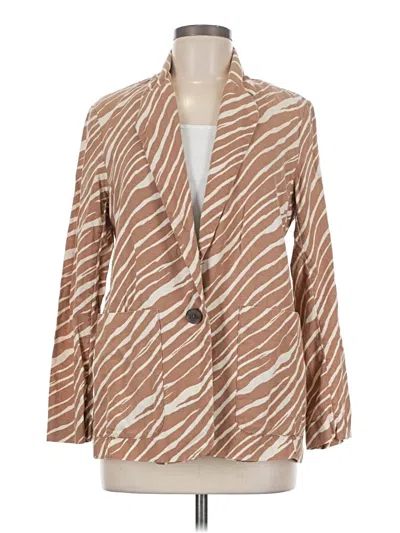 Pre-owned A New Day Blazer Jacket In Brown