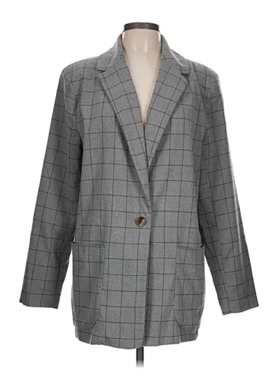 Pre-owned A New Day Blazer Jacket In Gray