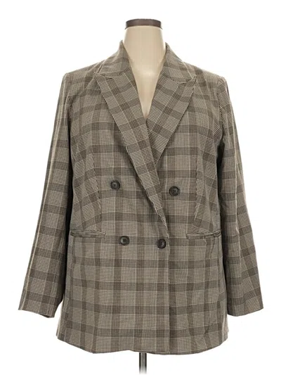 Pre-owned A New Day Blazer Jacket In Gray